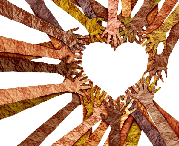 Hands forming heart shape - KCG COOP Community